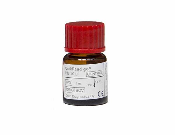QuikRead, go Hb kontrol, 10 ul prøve, 1 ml
