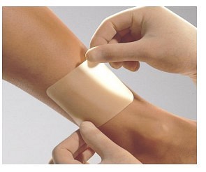 Suprasorb H, hydrocolloid tynd, steril, 5 cm x 5 cm