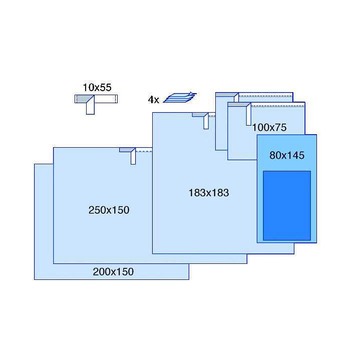 Steri-Drape, basispakke, steril