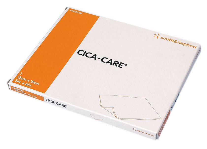 Cica-Care gelplade, selvklæbende, til arbehandling, steril, 12 cm x 15 cm