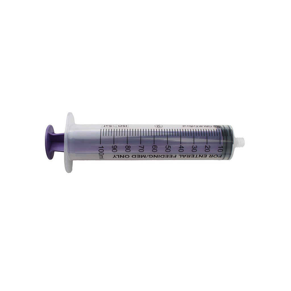 GBUK, sprøjte, enteral ENFit, engangs, steril, 100 ml
