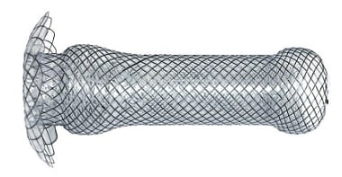 Micro-Tech, Cardi-Umbrella stent, full covered, st., Ø 24 mm L: 100 mm