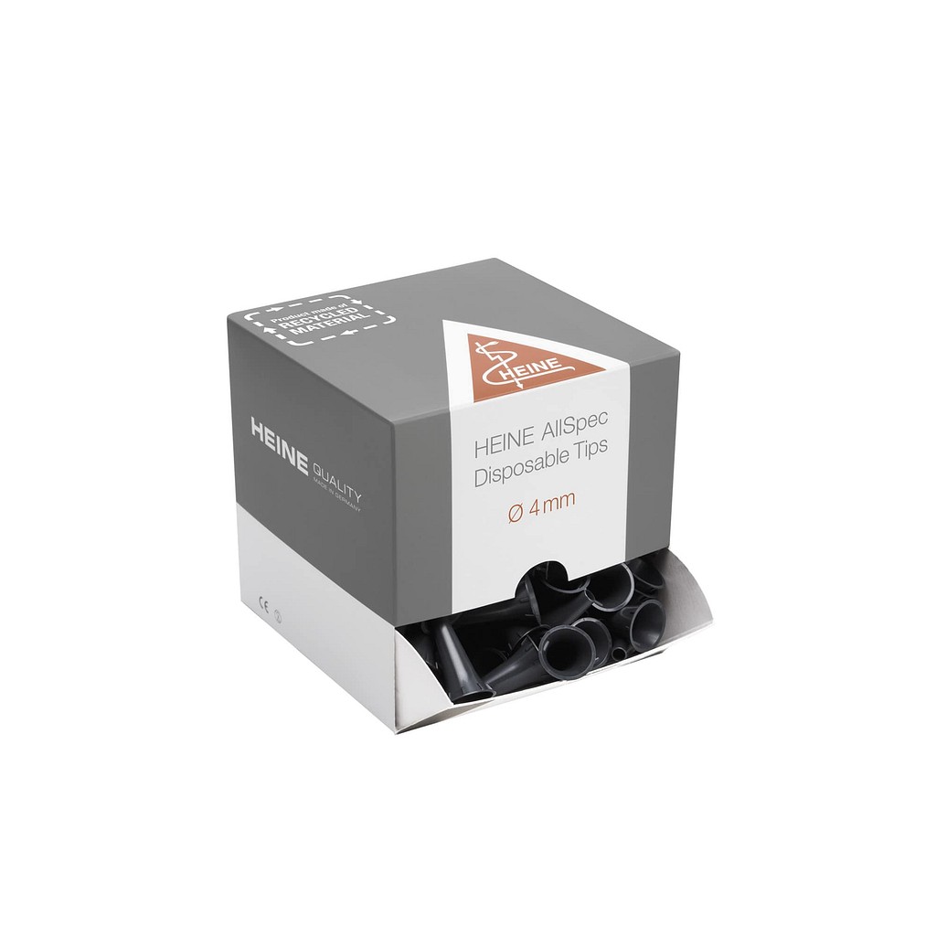 HEINE, AllSpec, øretragte, engangs, 4 mm
