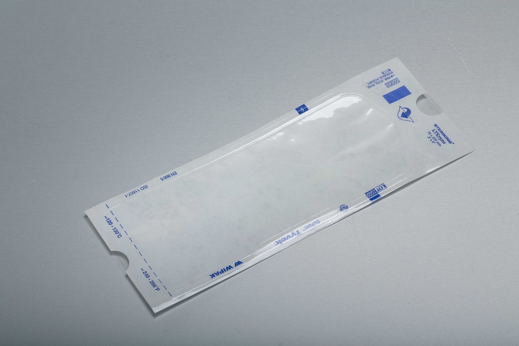Steriking, Tyvek selvklæbende poser uden fold, 130 mm x 270 mm