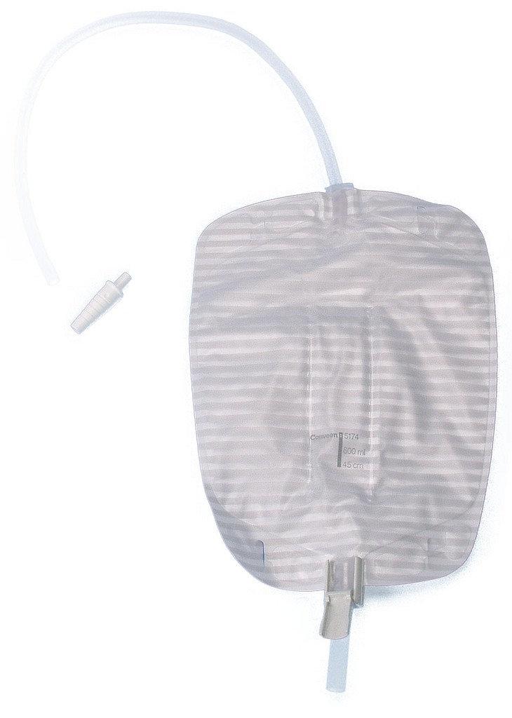 Conveen Contour, urinpose, 45cm just. slange, flerk, vippeaftap, 800 ml
