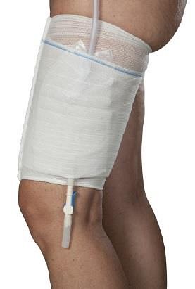 CarePocket Premium, urinposeholder til lår eller underben, 50-60 cm, large