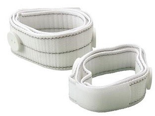 Conveen fikseringsbånd, elastisk, lukning af burretape, med knapper
