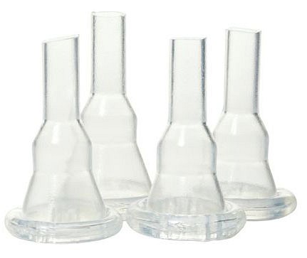 Clear Advantage, uridom, standard, klæbeflade 4 cm, silikone, Ø 31 mm