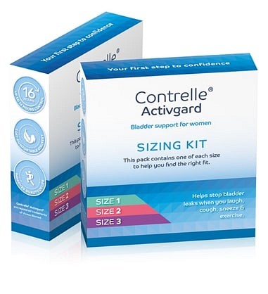 Contrelle, Activgard, skumtampon, startpakke, str 1, 2 og 3