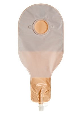 Natura+, 2-dels ileostomipose, Ekstra stor, beige, 45 mm ring