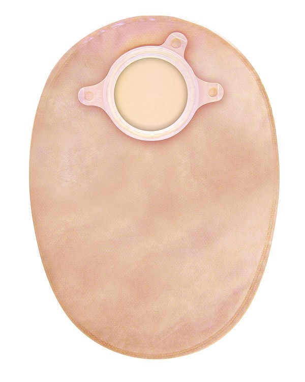 Natura+, 2-dels colostomipose, Standard, beige, 45 mm ring