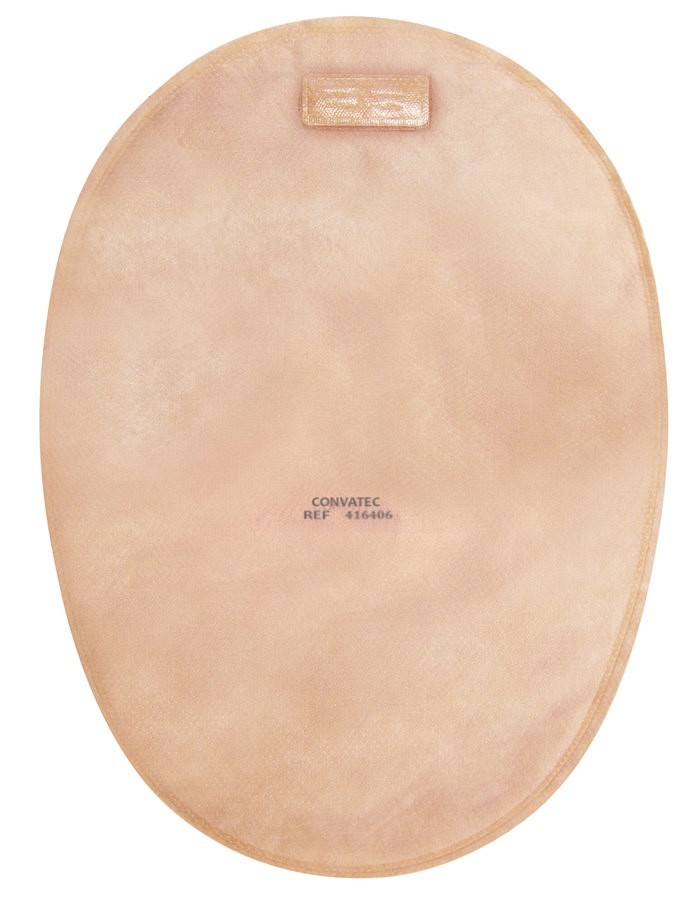 Natura+, 2-dels colostomipose, Standard, beige, 57 mm ring