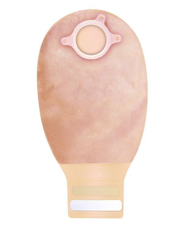 Natura+ InvisiClose, 2-dels ileostomipose, Standard, beige, 70 mm ring