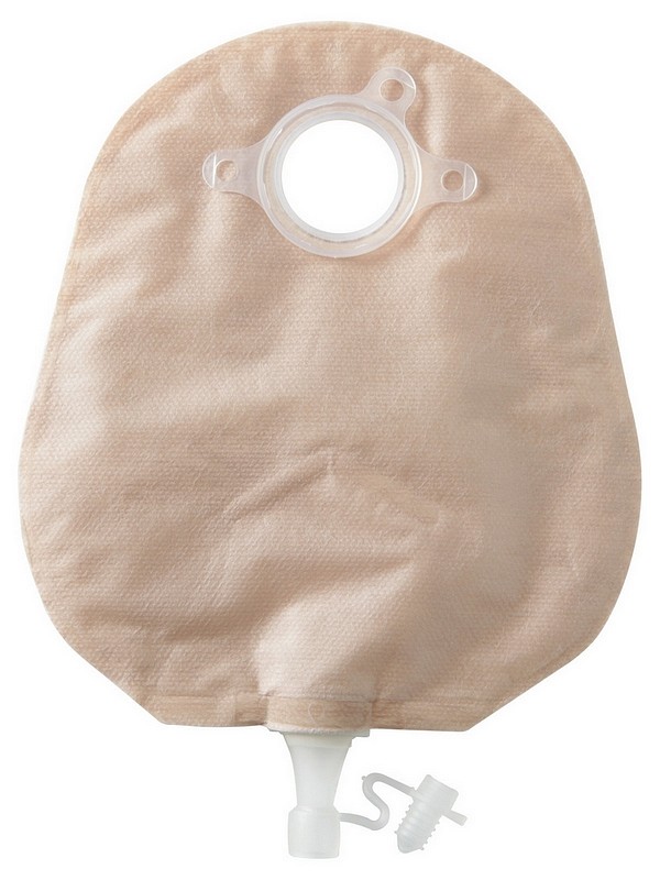 Natura+, 2-dels urostomipose, Lille, flerkammer, klar, 45 mm ring