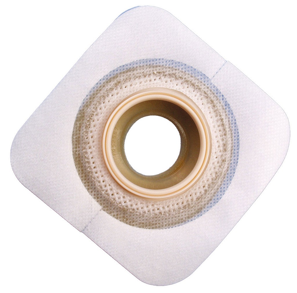 Combihesive II Plus konveks, Durahesive basisplade, 16mm hul, akrylat, 45 mm ring