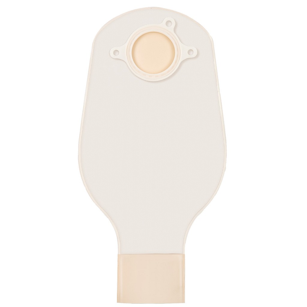 Natura, 2-dels ileostomipose, Standard, uden filter, beige, 45 mm ring
