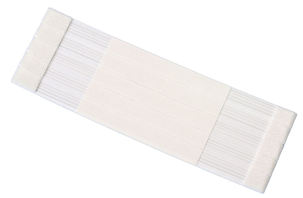 ConvaTec, lukkeclips, hvid blød, engangs, 13,5 cm