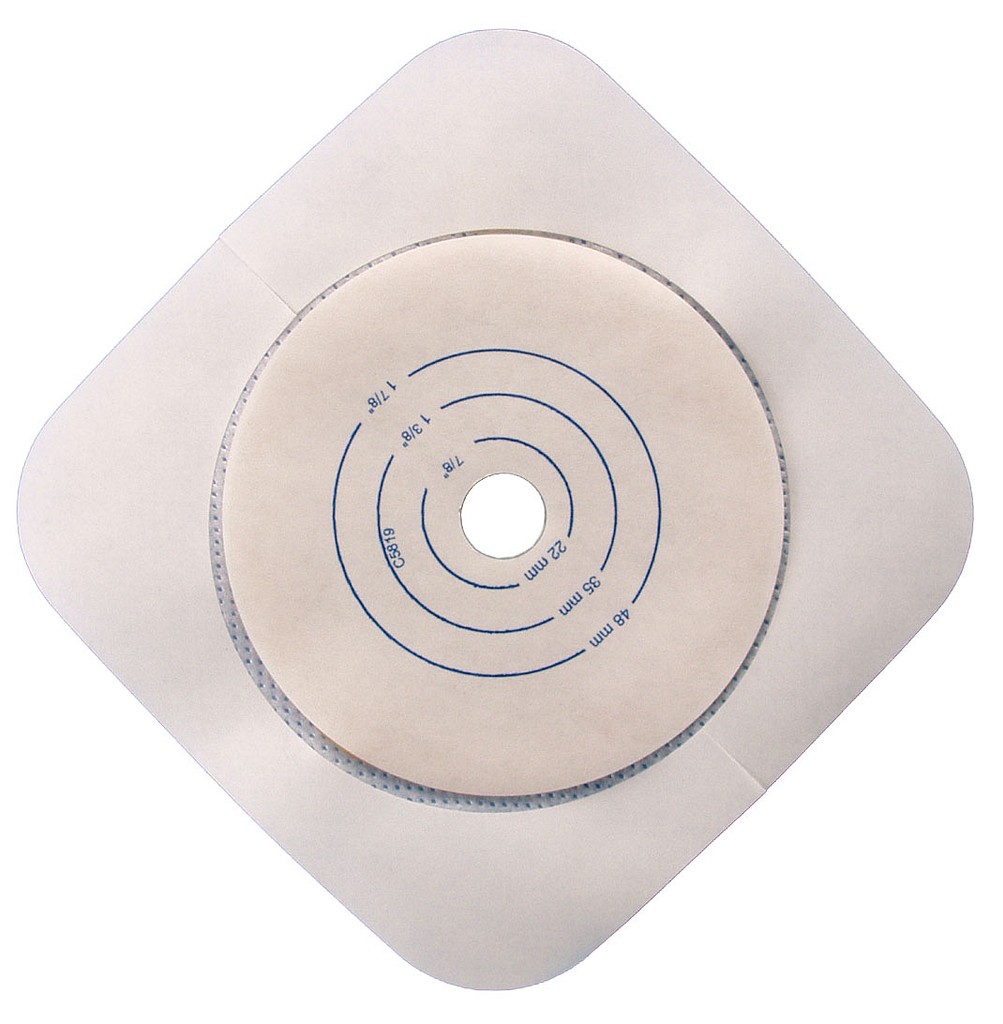 Esteem Synergy Stomahesive, Flexible basisplade, opklipbar 13-48mm, akrylat, 48 mm ring