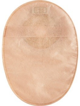 Esteem+, 1-dels colostomipose small, beige, med vindue, Ø 20-70 mm