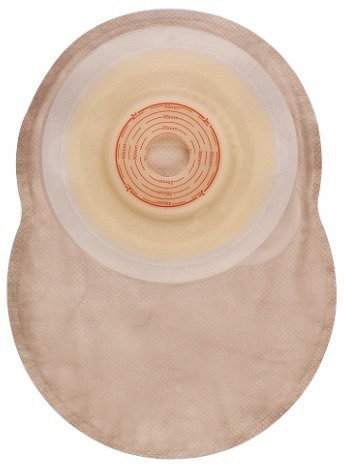 Esteem+ Soft Konveks, 1-dels colostomipose V3=30 mm plateaubredde, beige, Ø 10-28 mm