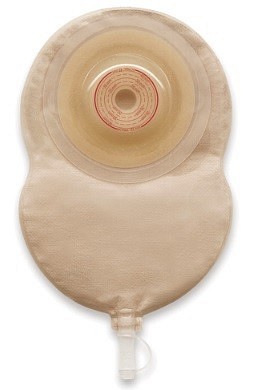 Esteem + Flex konveks, 1-dels urostomipose V1= 50mm plateaubredde, beige, Ø 20 mm