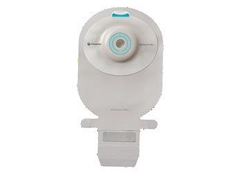 Sensura Mio Convex Blød, 1-dels ileostomipose, Maxi, vindue, grå, Ø 28 mm
