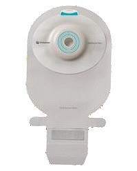 Sensura Mio Convex Dyb, 1-dels ileostomipose, Midi, vindue, grå, Ø 10-23 mm