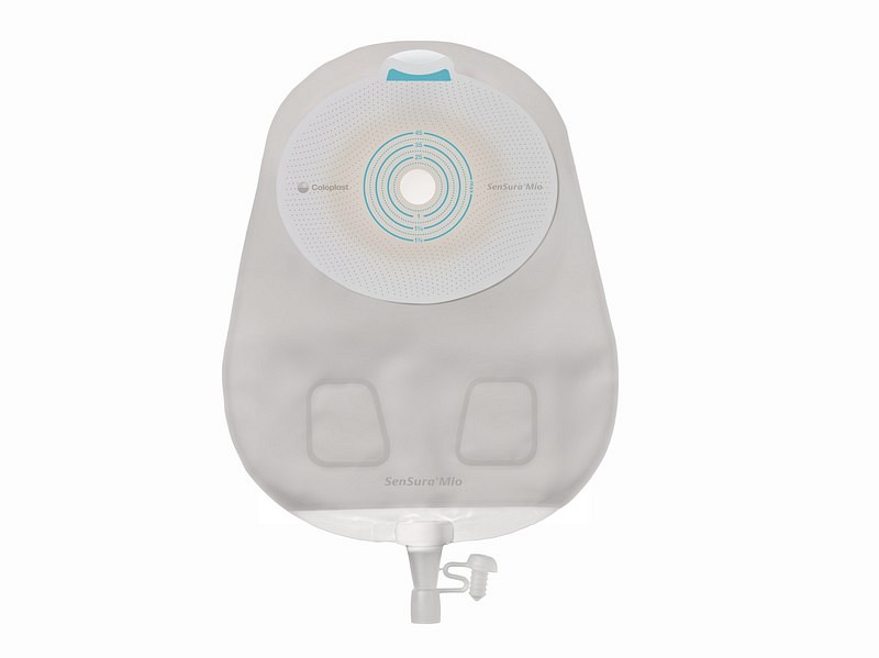 SenSura Mio, 1-dels urostomipose, Maxi, flerkammer, grå, Ø 20 mm