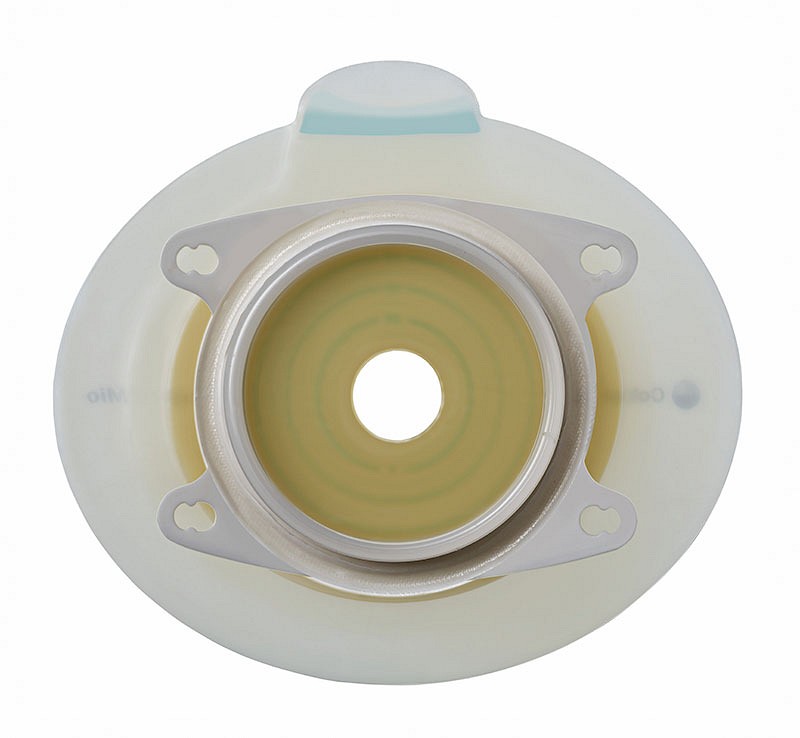 SenSura Mio Click, basisplade, opklipbar 10-65mm, med 4 bælteører, 70 mm ring