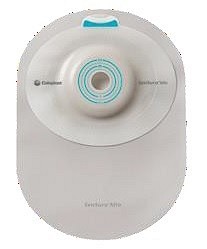 Sensura Mio Convex Light, 1-dels colostomipose, Maxi, vindue, grå, Ø 10-43 mm
