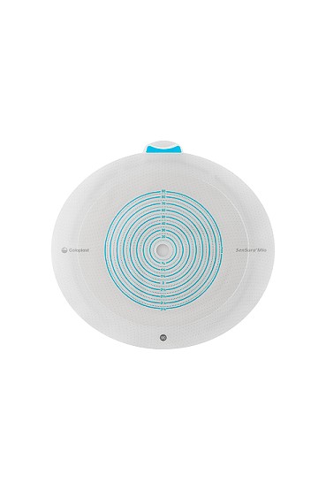 SenSura Mio Flex, basisplade, opklipbar 10-88 mm, 90 mm ring