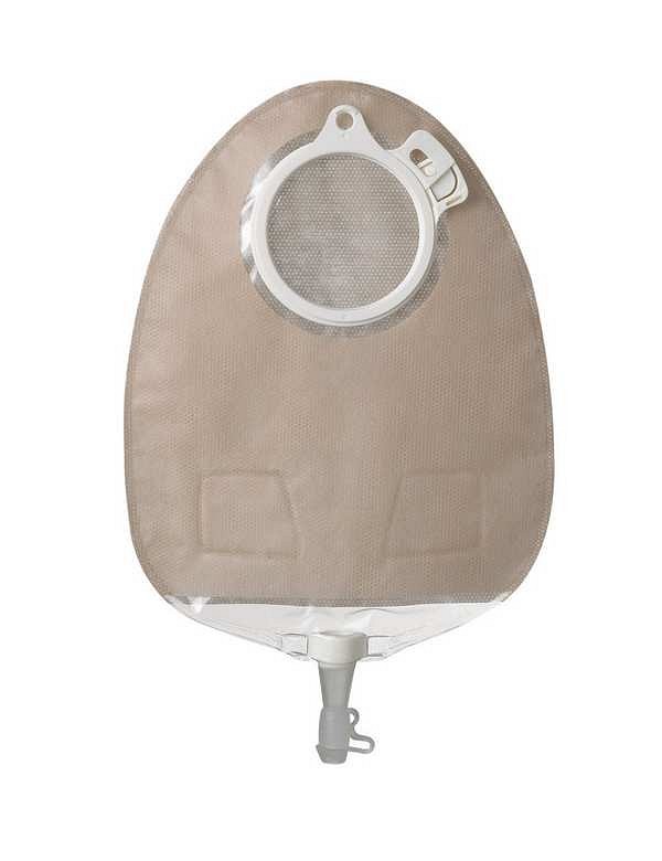 SenSura Click, 2-dels urostomipose, Midi, flerkammer, klar, 50 mm ring