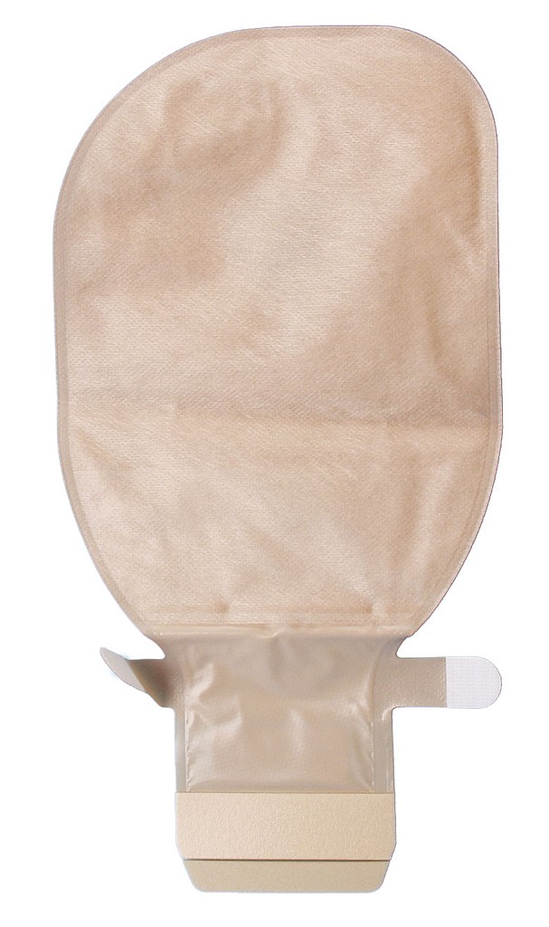 Assura Plus, 1-dels ileostomipose, Hide-Away udløb, Midi, beige, Ø 30 mm