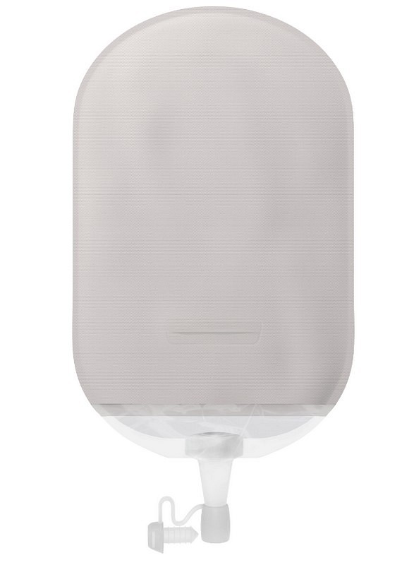 SenSura Mio Kids Flex, 2-dels urostomipose, grå, 27 mm ring