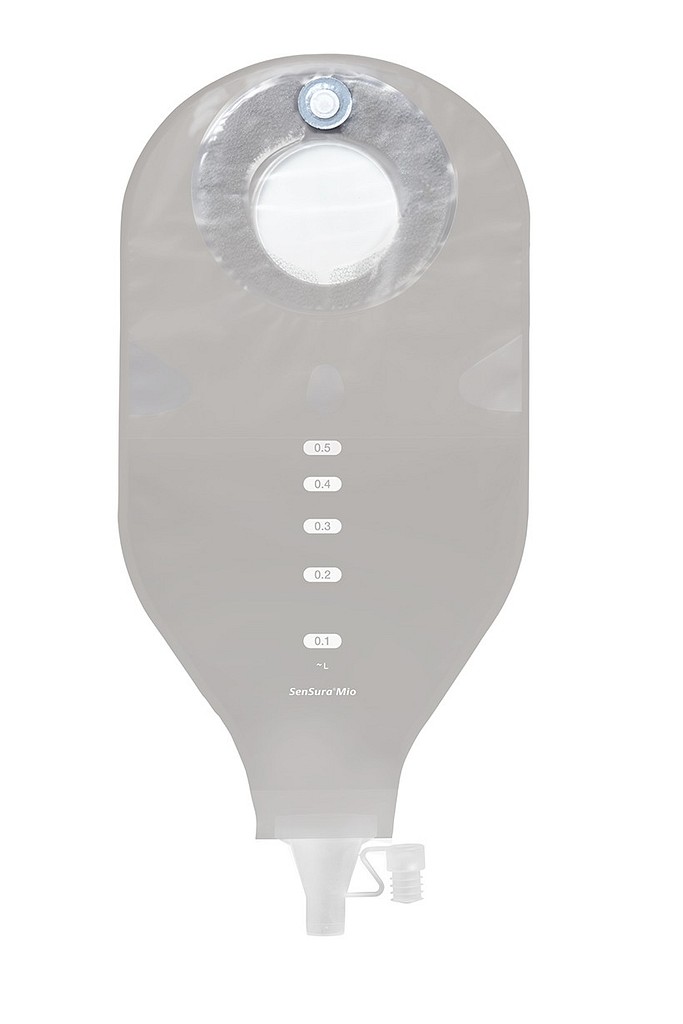 Sensura Mio Click High Output, 2-dels stomipose, Maxi, klar, 40 mm