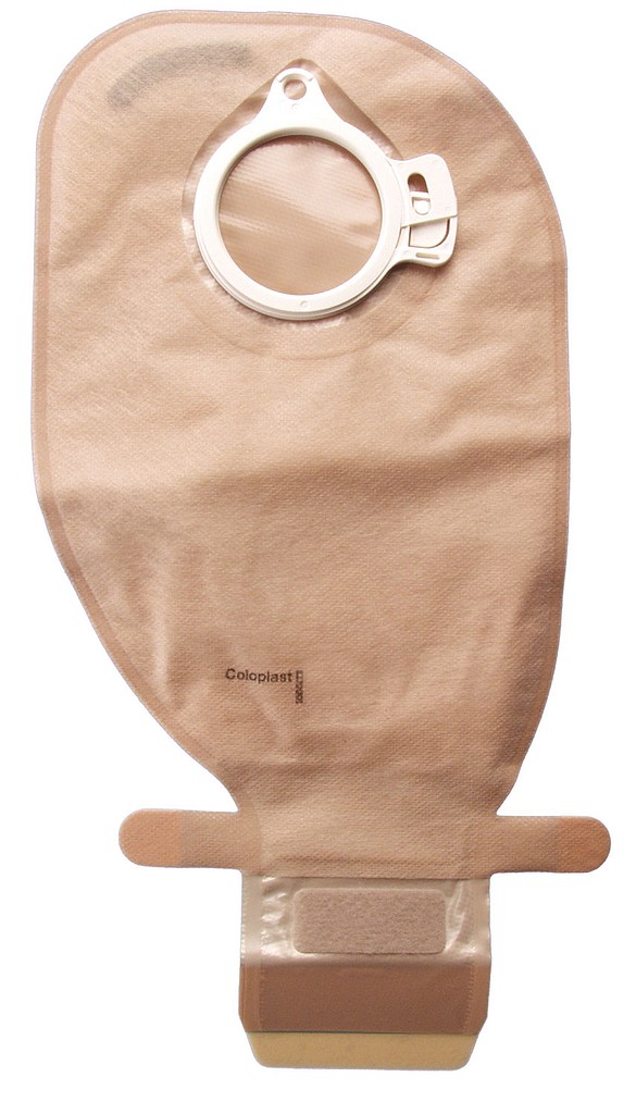 Assura Plus Hide-Away, 2-dels ileostomipose, Maxi, beige, 50 mm ring