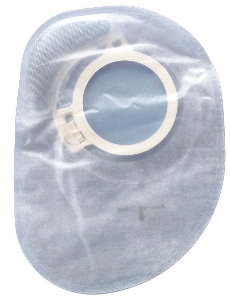 Assura Plus, 2-dels colostomipose, Midi, klar, 50 mm ring