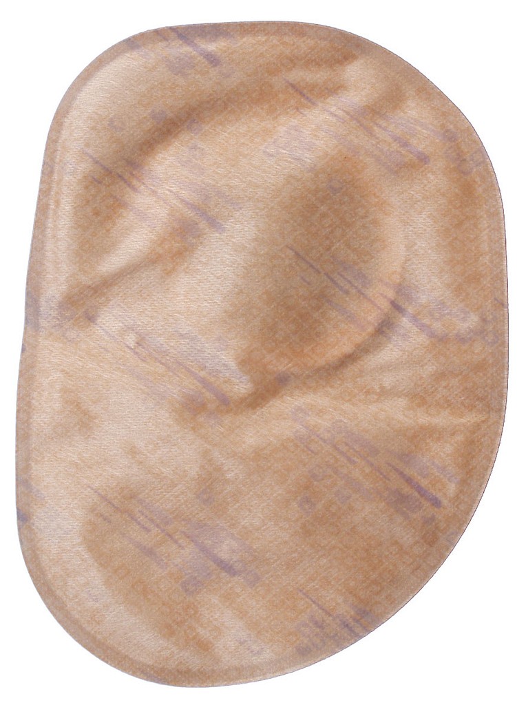 Assura Plus, 2-dels colostomipose, Midi, mønstret, beige, 50 mm ring