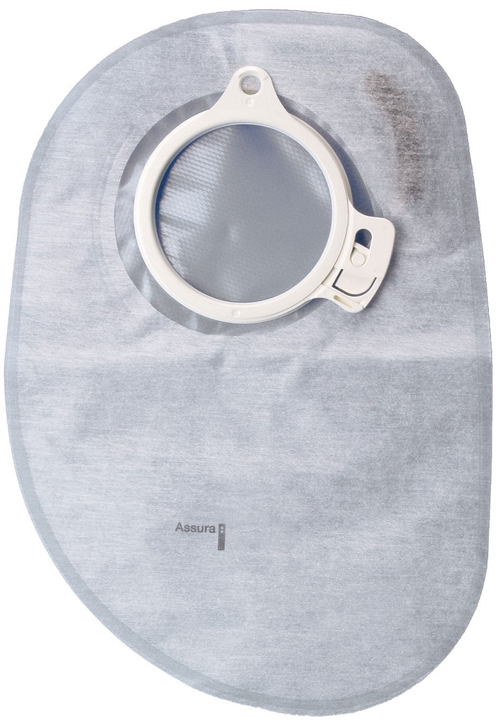Assura Plus, 2-dels colostomipose, Maxi, klar, 40 mm ring