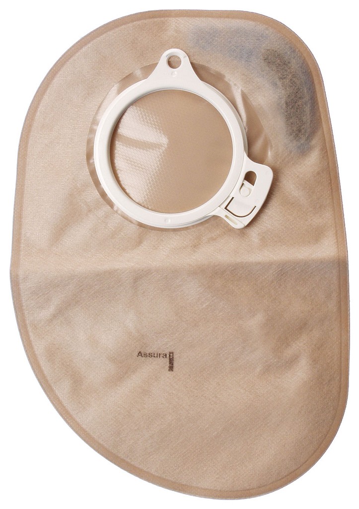Assura Plus, 2-dels colostomipose, Maxi, beige, 60 mm ring