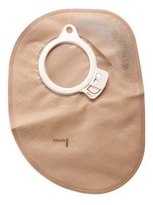 Assura Plus, 2-dels colostomipose, Maxi, mønstret, beige, 40 mm ring