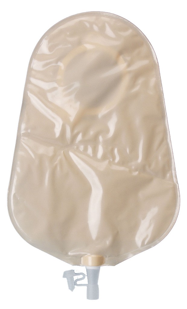 Assura, 2-dels urostomipose, Maxi, beige, 60 mm ring