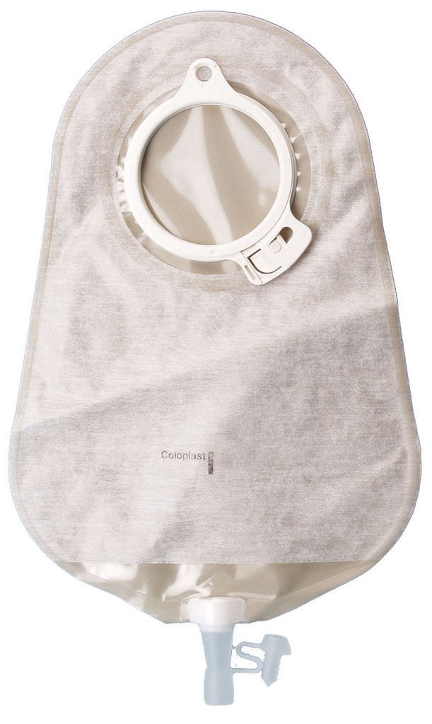 Assura, 2-dels urostomipose, Maxi, beige, 60 mm ring