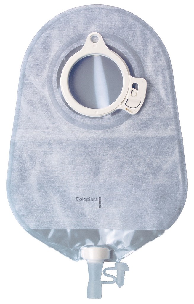 Assura, 2-dels urostomipose, Midi, klar, 40 mm ring
