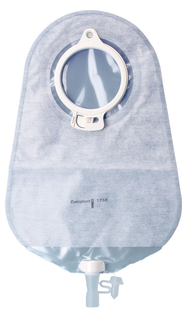 Assura, 2-dels urostomipose, Maxi, klar, 40 mm ring