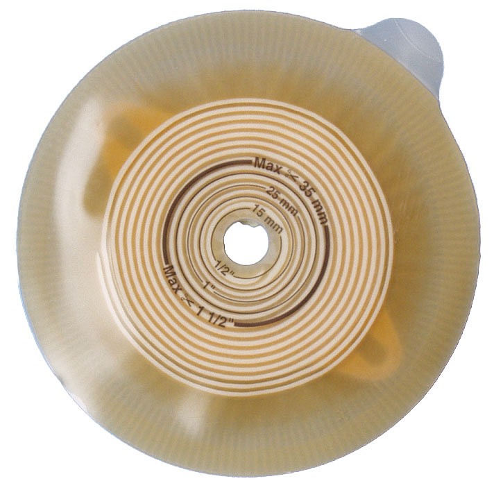 Assura, basisplade, opklipbar 10-35mm, med bælteører, 40 mm ring