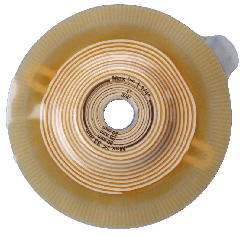 Assura Convex Dyb, basisplade, opklipbar 15-33mm, med bælteører, 50 mm ring