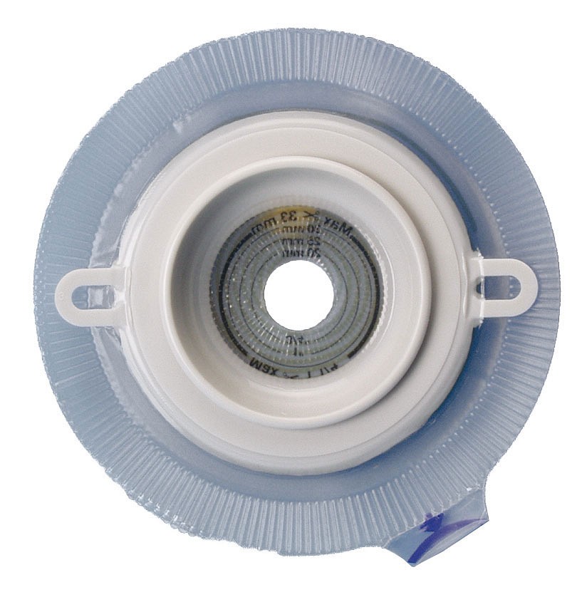 Assura Ekstra Convex Dyb, basisplade, opklipbar 15-43mm, med bælteører, 60 mm ring