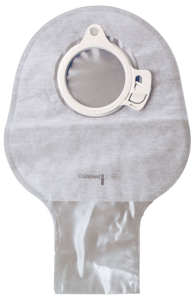 Assura, 2-dels ileostomipose Børn, u.kulfilter, klar, 40 mm ring