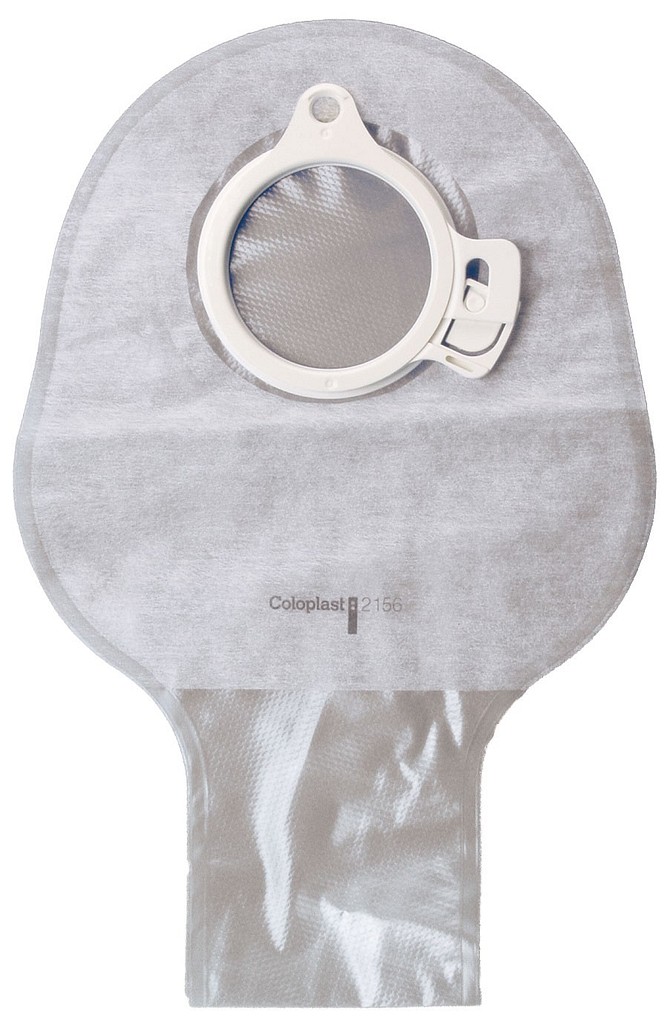 Assura, 2-dels urostomipose Børn, u.kulfilter, klar, 40 mm ring